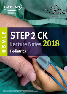 عکس کتاب USMLE Step 2 CK Lecture Notes 2018: Pediatrics
