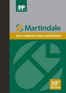 عکس Martindale : The complete drug reference