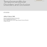 Management of Temporomandibular Disorders and Occlusion 2020