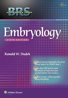 عکس جنین شناسی نسخه ششم  BRS Embryology (Board Review Series) Sixth Edition BRS  