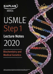 عکس USMLE Step 1 Lecture Notes 2020: Biochemistry and Medical Genetics کاپلان 2020: بیوشیمی و ژنتیک پزشکی