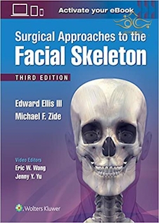 عکس Surgical Approaches to the Facial Skeleton Third Edition روش های جراحی به اسکلت صورت 2019