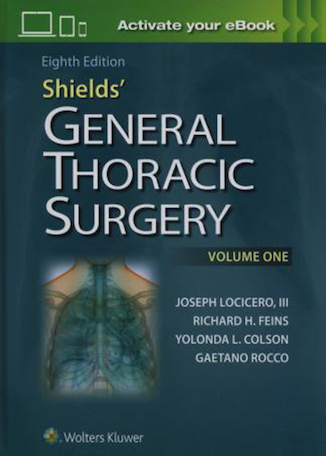 عکس Shields’ General Thoracic Surgery2018 جراحی عمومی قفسه سینه