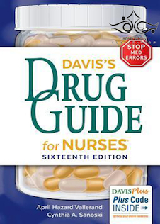 عکس Davis’s Drug Guide for Nurses 16th Edition2018 راهنمای دارویی دیویس برای پرستاران