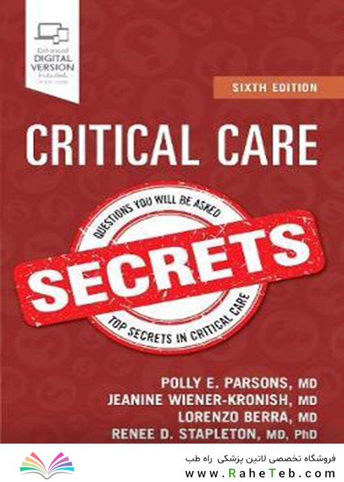 Critical Care Secrets, 6th Edition2018 اسرار مراقبت های ویژه