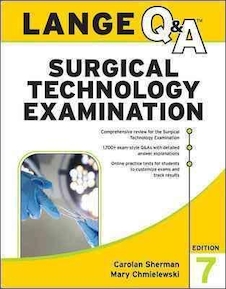 عکس LANGE Q-A Surgical Technology Examination, 7th Edition2017 آزمون پرسش و پاسخ فناوری جراحی لنگ