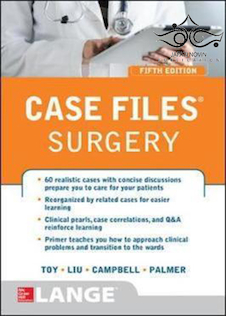 عکس Case Files® Surgery, 5th Edition2016 پرونده های جراحی
