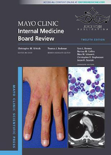 عکس Mayo Clinic Internal Medicine Board Review 12th Edition2019 بررسی هیئت پزشکی داخلی کلینیک مایو