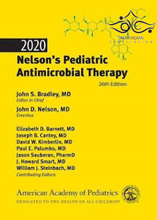 عکس Nelson’s Pediatric Antimicrobial Therapy Twenty-sixth Edition2020 درمان ضد میکروبی کودکان نلسون بیست