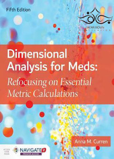 عکس Dimensional Analysis for Meds 5th Edition2019 تجزیه و تحلیل بعدی برای پزشکان