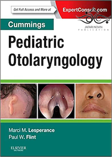 عکس Cummings Pediatric Otolaryngology 1st Edition2016 متخصص گوش و حلق و بینی کودکان کامینگ