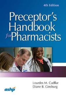 عکس دفترچه راهنما برای داروسازان Preceptor’s Handbook for Pharmacists, Fourth Edition