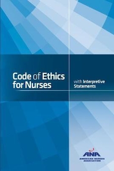 عکس Code of Ethics for Nurses : With Interpretive Statements2015
