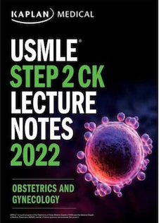 عکس USMLE Step 2 CK Lecture Notes 2022: Obstetrics and Gynecology