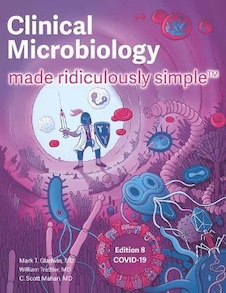 عکس Clinical Microbiology Made Ridiculously Simple 8th Edicion