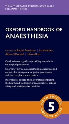 عکس Oxford Handbook of Anaesthesia 5 edition