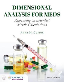 عکس Dimensional Analysis for Meds: Refocusing on Essential Metric Calculations 6th Edición