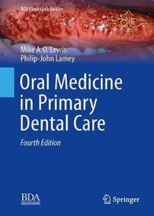 عکس  Oral Medicine in Primary Dental Care (BDJ Clinician’s Guides) 4th Edition, Kindle Edition 2019 پزشکی دهان و دندان در مراقبت های اولیه دندانپزشکی
