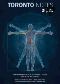 عکس Toronto Notes 2020: Comprehensive Medical Reference - Review for USMLE II and MCCQE 36th Edition تورنتو نوت