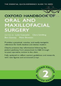 عکس Oxford Handbook of Oral and Maxillofacial Surgery, 2nd Edition2018 آکسفورد کتاب جراحی دهان و فک و صورت