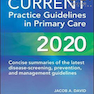 CURRENT Practice Guidelines in Primary Care 2020, 18th Edition
