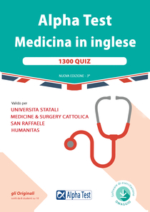 عکس Alpha Test. Medicina in inglese. IMAT international medical admission test. Manuale di preparazione [Lingua inglese]