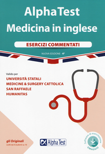 عکس Alpha Test. Medicina in inglese. IMAT international medical admission test. Manuale di preparazione [Lingua inglese]