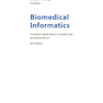 Biomedical Informatics: Computer Applications in Health Care and Biomedicine 5th ed 2021