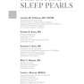 Pediatric Sleep Pearls
