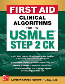 عکس First Aid Clinical Algorithms for the USMLE Step 2 CK 1st Edicion 2024