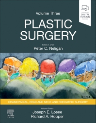 عکس Plastic Surgery Neligan Volume 3: Craniofacial, Head and Neck Surgery and Pediatric Plastic Surgery 5th Edition 2023