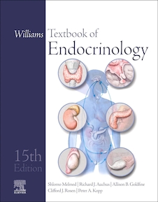 عکس Williams Textbook of Endocrinology 15th Edition 2024