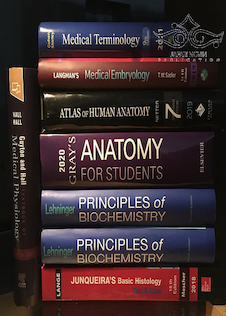 عکس پکیج کتاب های انگلیسی علوم پایه ویژه دانشجویان ترم اول پزشکی