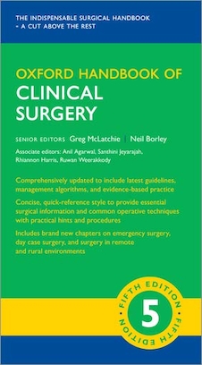 عکس Oxford Handbook of Clinical Surgery, 5th edition 2022