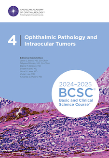 عکس 2024-2025 Basic and Clinical Science Course, Section 4: Ophthalmic Pathology and Intraocular Tumors