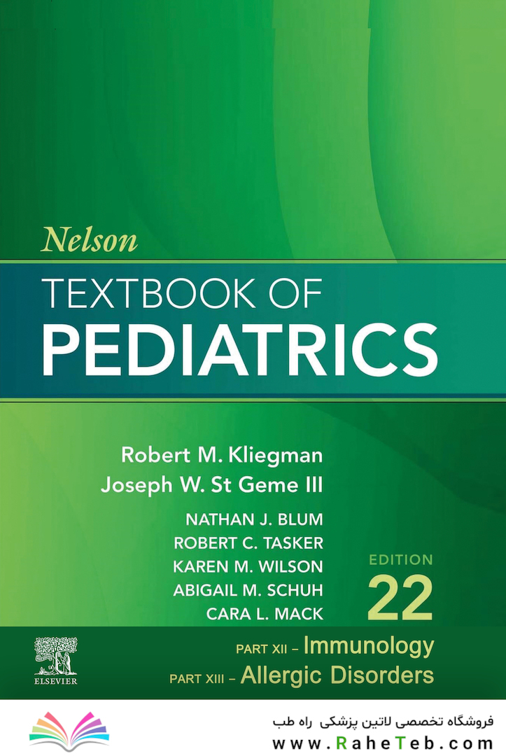 Nelson Textbook of Pediatrics, lmmunology & Allergic Disorders ,22nd Edition