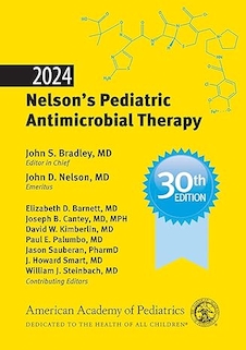 عکس 2024 Nelson’s Pediatric Antimicrobial Therapy 30th Edition