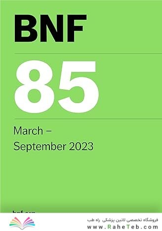 Bnf 85 British National Formulary 2023 85th Edition