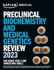 عکس Preclinical Biochemistry and Medical Genetics Review 2023: For USMLE Step 1 and COMLEX-USA Level 1