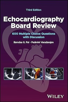 عکس Echocardiography Board Review: 600 Multiple Choice Questions with Discussion 3rd Edition