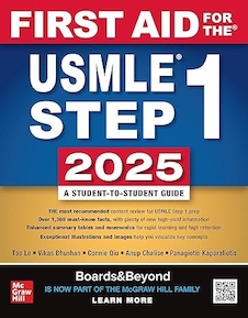 عکس First Aid for the USMLE Step 1 2025 35th Edition