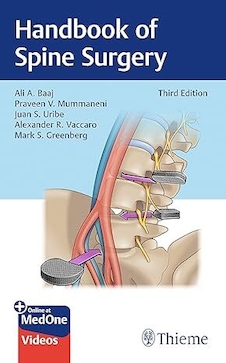 عکس Handbook of Spine Surgery 3rd Edition