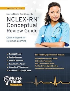 عکس NCLEX-RN Conceptual Review Guide: Clinical-Based for Next Gen Learning (NurseThink for Students) Second Edition