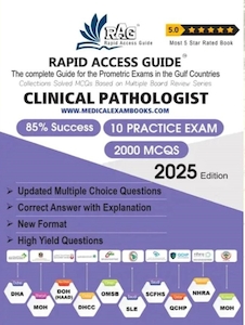 عکس Clinical Pathology Prometric Exam Prep Book – 2025
