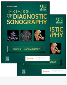 عکس Textbook of Diagnostic Sonography: 2-Volume Set 9th Edition 2023