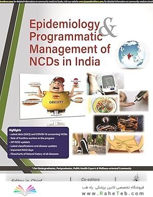 Epidemiology & Programmatic Management of NCDs in India