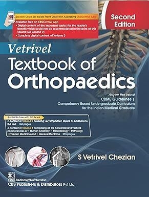عکس Vetrivel Textbook of Orthopaedics