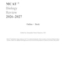 MCAT Biology Review 2026-2027