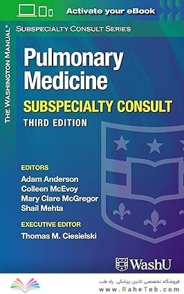Washington Manual Pulmonary Medicine Subspecialty Consult Third Edition
