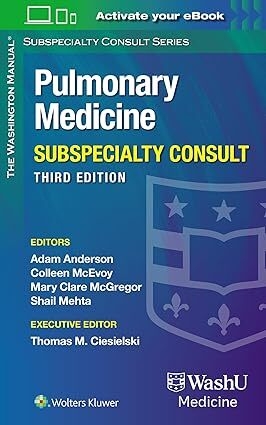 عکس Washington Manual Pulmonary Medicine Subspecialty Consult Third Edition
